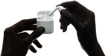 苹果无线耳机AirPods终于来了，允许单只补买