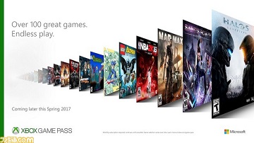 Xbox Game Pass服务公布 每月10美元享百款游戏