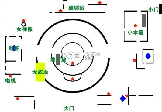 第五人格圣心醫(yī)院點(diǎn)位及繞法講解