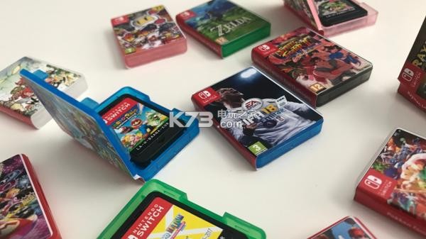 玩家打造任天堂Switch游戲卡帶超迷你包裝盒