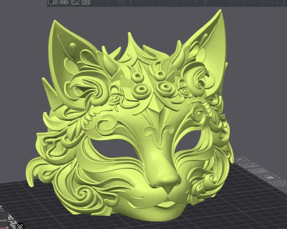 我的猫面具怎么画简单又好看教程