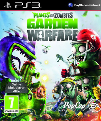 ps3 植物大战僵尸花园战争欧版预约 