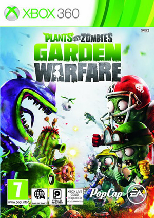 xbox360 植物大战僵尸花园战争欧版下载 