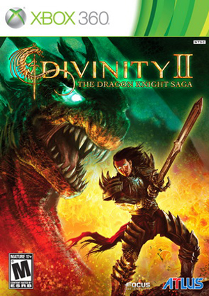 xbox360 神界2龙骑士传奇欧版 