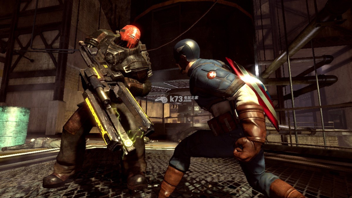 xbox360 美国队长超级战士 欧版下载 _K73电玩之家