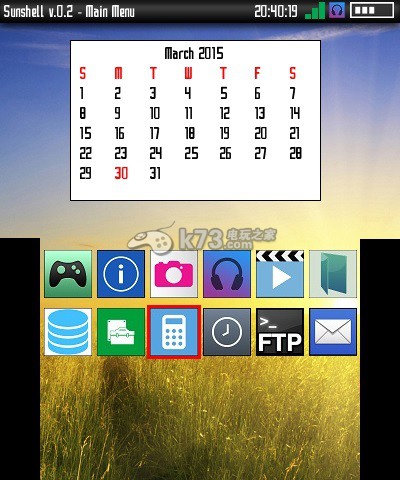 3ds自制操作软件Sunshell v.0.2 BETA下载 _K7