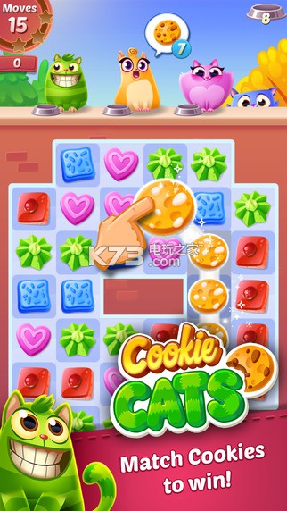 餅干貓Cookie Cats v1.36.0 安卓中文版下載 截圖