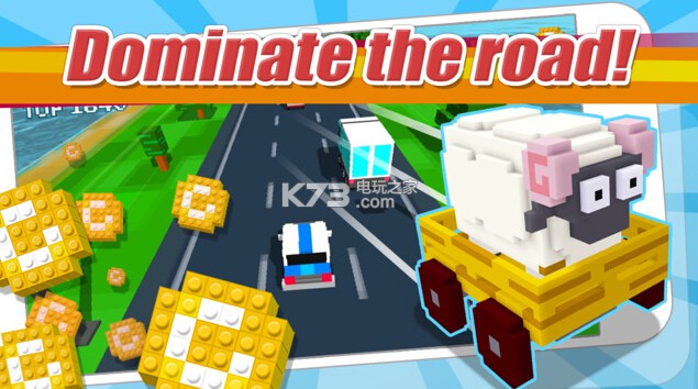 瘋狂之路Crazy Road v1.0.2 中文破解版下載 截圖