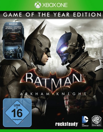 [Xbox One]蝙蝠侠阿甘骑士年度版欧版预约 蝙蝠侠阿卡姆骑士年度版预约 