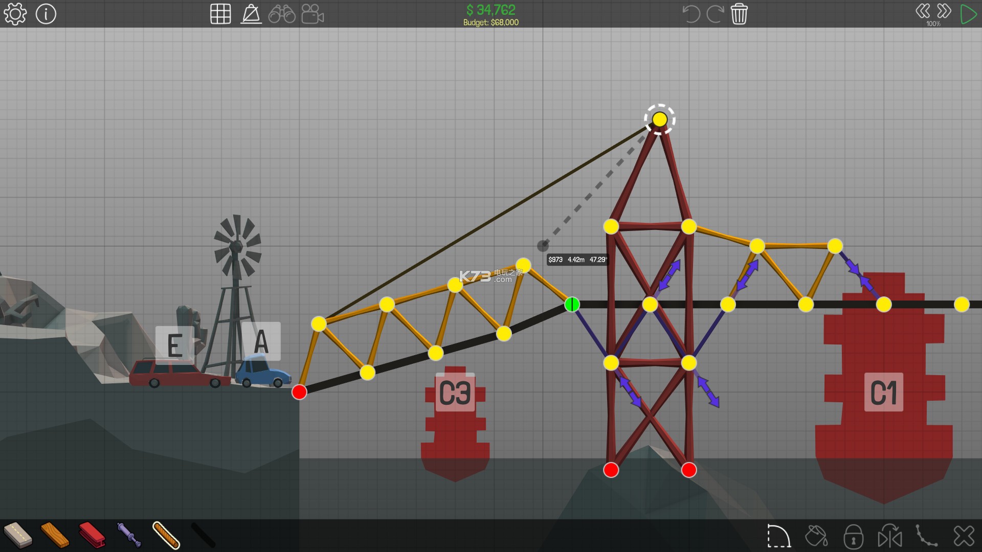 Poly Bridge 正式版中文破解版下載 截圖