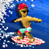 像素滑板冲浪