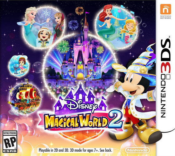 3ds 迪士尼梦幻城我的快乐生活2美版下载 Disney Magical World 2 CIA版下载 