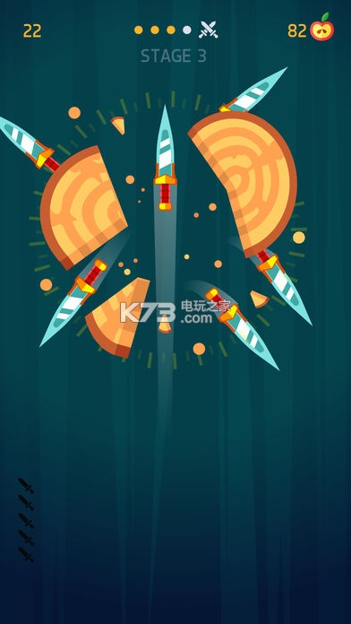 Knife Hit v1.8.19 破解版 截圖