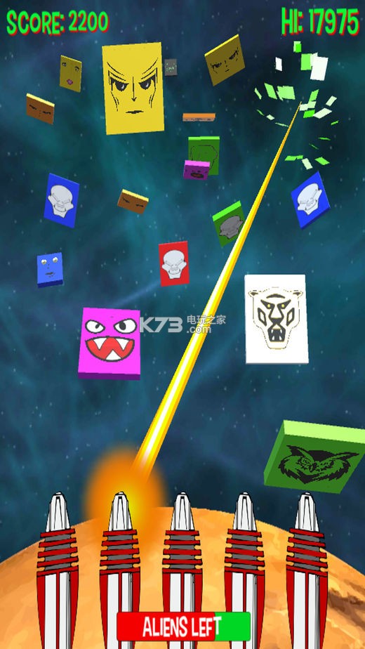 外星脸入侵 v1.0 游戏下载 截图