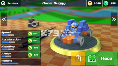 Blocky Racing v1.0.2 破解版下載 截圖