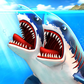 饥饿的双头鲨 v3.4 游戏下载