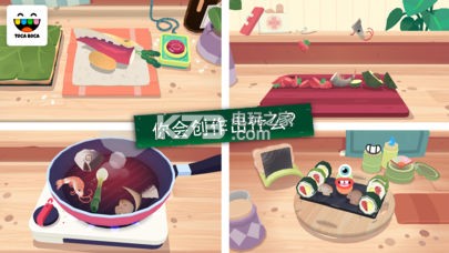 托卡廚房壽司餐廳Toca Kitchen Sushi v2.0 安卓版下載 截圖