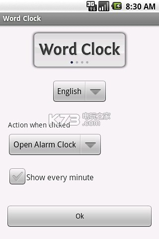 文字云時(shí)鐘word clock v1.2 app下載 截圖