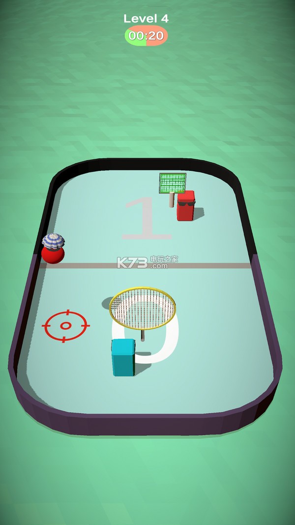 炸彈網(wǎng)球 v1.4 游戲下載[Bomb Tennis] 截圖