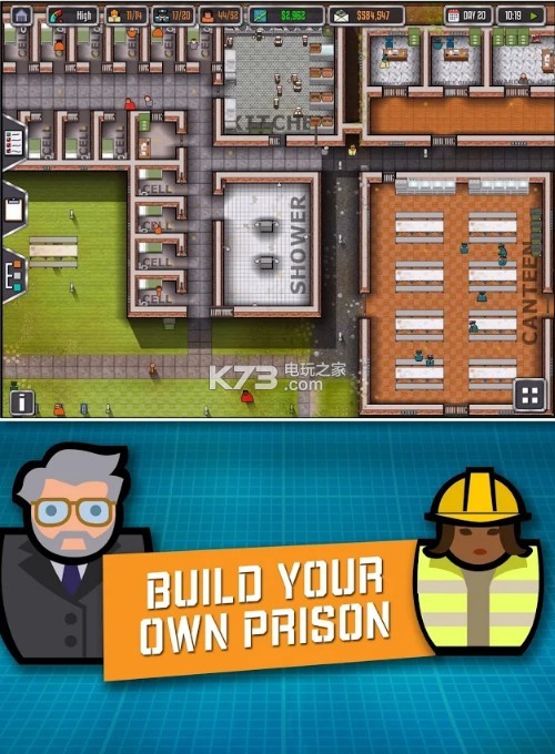 監(jiān)獄建造師prison architect v2.0.9 手機下載 截圖