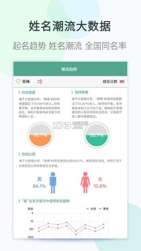 免费自动取名100分 软件下载v1.0