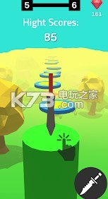 Hop Knife 3D v1.0 游戏下载 截图