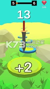 Hop Knife 3D v1.0 游戏下载 截图