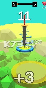 Hop Knife 3D v1.0 游戏下载 截图