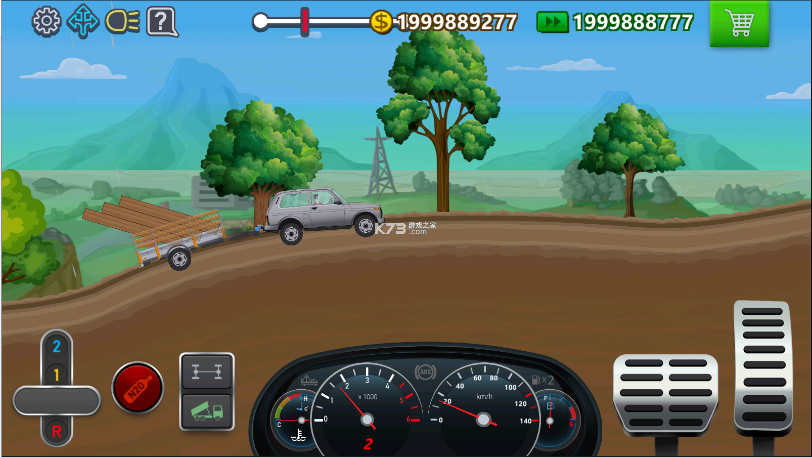 trucker real wheels v3.6.9 破解版 截圖