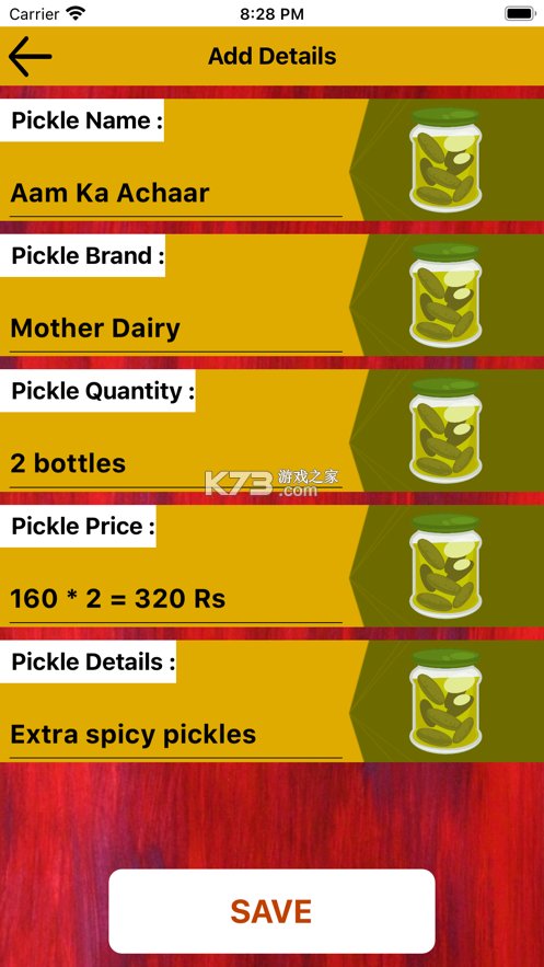 Pickle Store v1.0 軟件 截圖