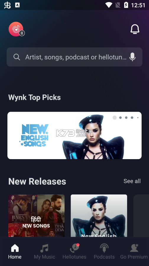 Wynk Music v3.36.0.1 app破解版 截圖