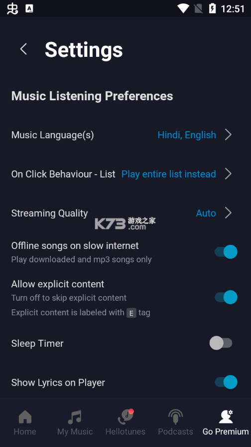 Wynk Music v3.36.0.1 app破解版 截圖