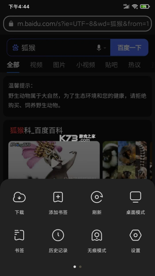 狐猴瀏覽器 v2.6.1.029 AI版下載 截圖