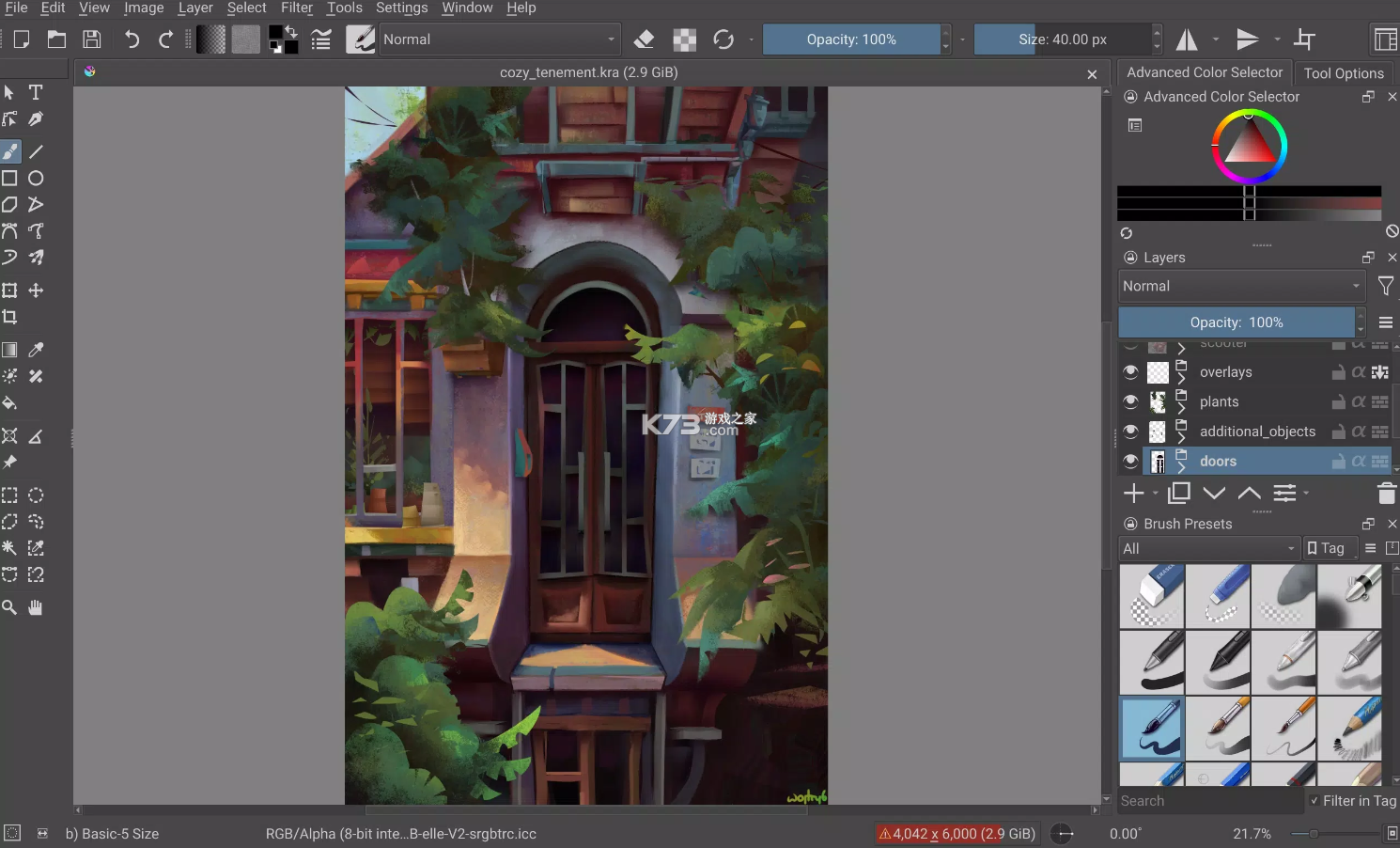 Krita v5.1.5 官方下載 截圖