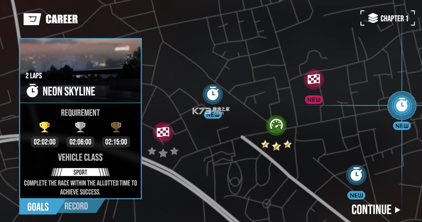 霓虹之夜涡轮刺激 v1.0.60 赛车手游 截图