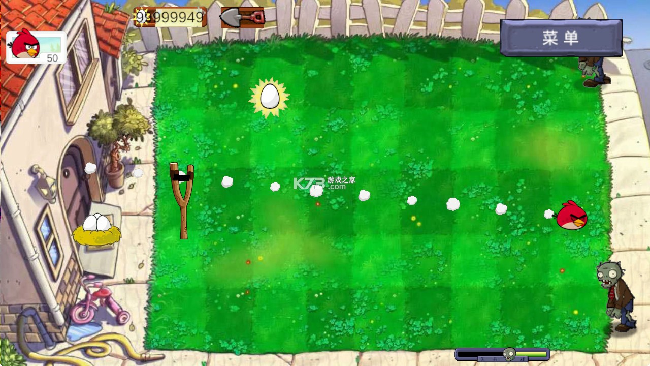 愤怒的小鸟大战僵尸 v1.2.0 游戏 截图