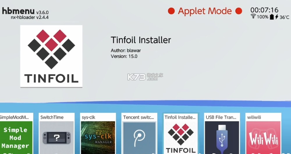 大气层Tinfoil黑商店Lithium工具包合集下载[xci|nsp游戏安装神器]
    v19.0
