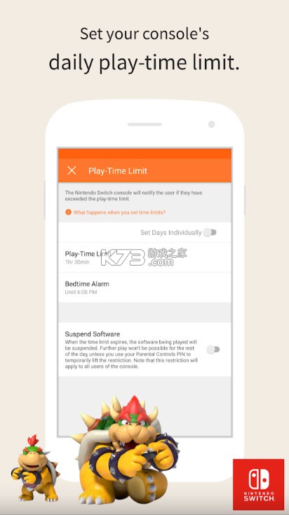 switch家长控制每日游戏时长离线插件 下载 截图