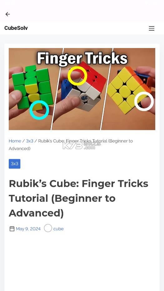rgb cube solver timer v0.2.1 app 截图