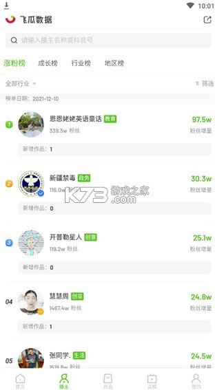 飞瓜数据 v1.8.8 平台官方版 截图