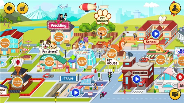 Tizi世界我的奇妙小镇 v1.6.1 游戏下载 Tizi世界我的奇妙小镇 v1.6.1 游戏下载