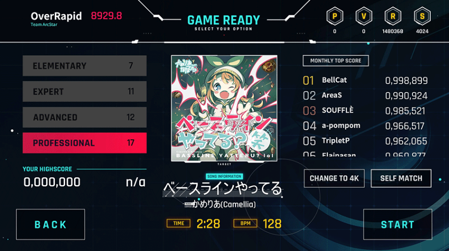 overrapid v16113512 音游下载 截图
