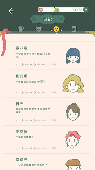 小角落茶馆 v0.0.121 汉化版 截图