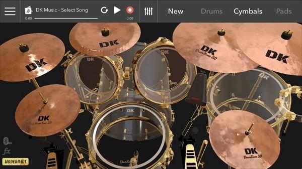 drumknee3d v1.9.18 架子鼓模拟器2026 截图