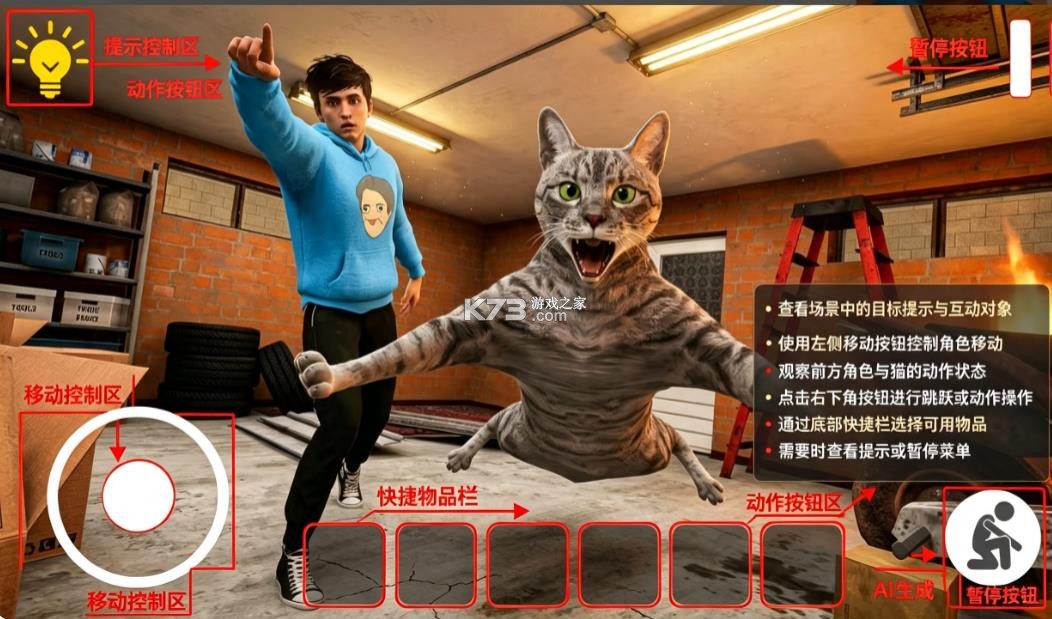 逃离博主 v0.28 游戏 截图