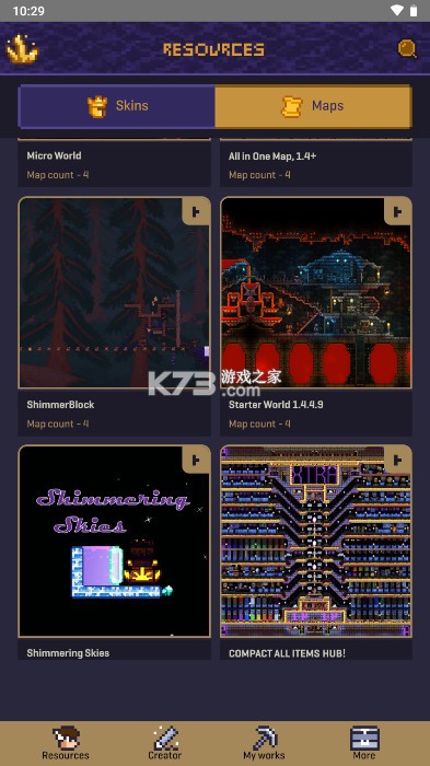 泰拉瑞亚Mod下载器 v5.0.1 手机版下载(Mods for Terraria) 截图