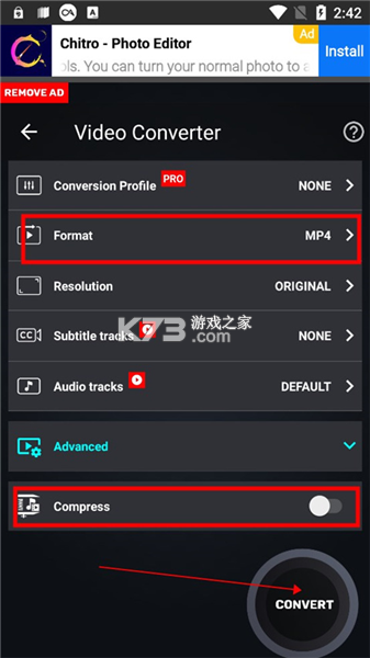 视频转换器Video Converter v19.7.0 破解版汉化 截图