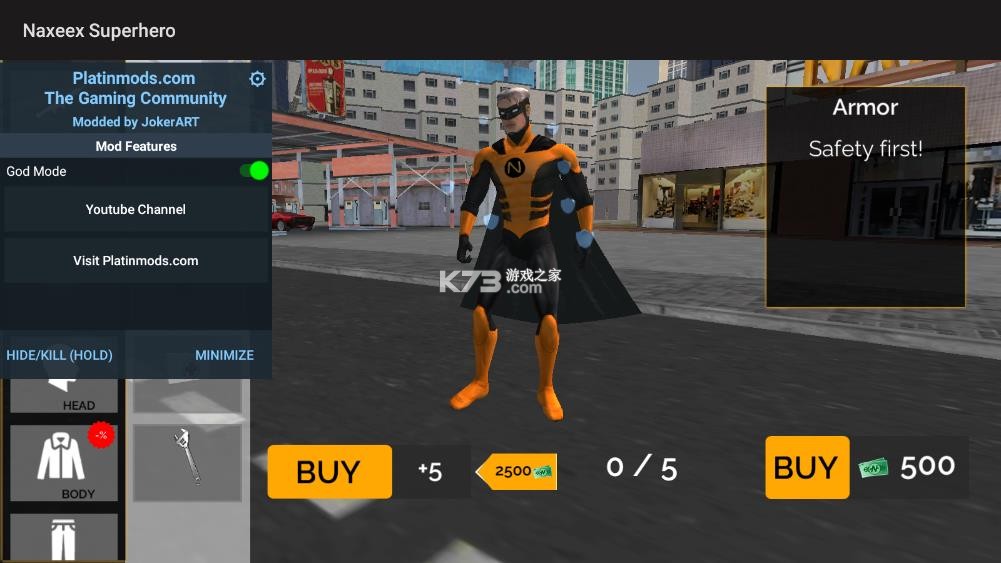 naxeex超级英雄 v2.6.8.0 mod菜单版 截图