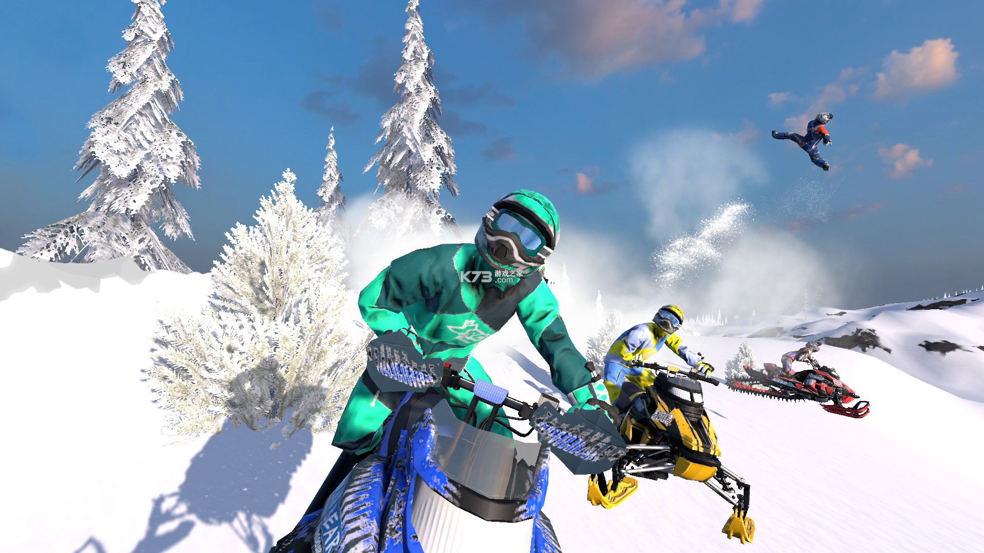 冬季摩托骑行3D（Winter Motorbike Riding 3D） v1.1 下载官方版 截图