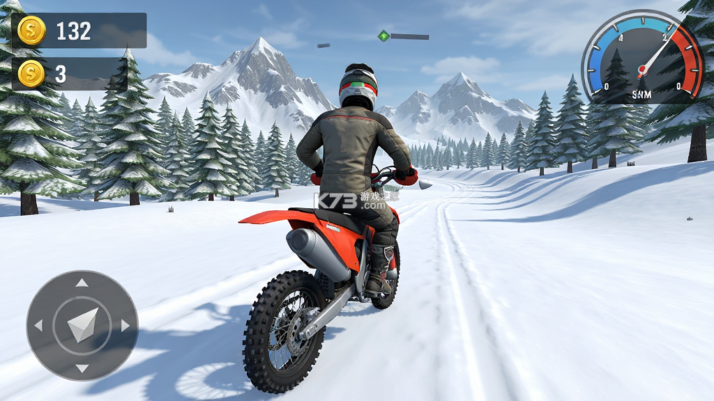 冬季摩托骑行3D（Winter Motorbike Riding 3D） v1.1 下载官方版 截图